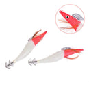 1PC Fishing Wood Shrimp Lures Luminous Artificial Fishing Lures With Squid Ho 3C