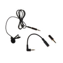 Omnidirectional Microphone with Right Angle Adapter Cable for PC Smartphone