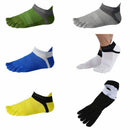 4 pair Toe socks No Show Five Finger Socks Cotton Athletic Running Socks Fo