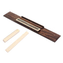 Rosewood Guitar Bridge with Nut Saddle for Acoustic Classical Guitar Parts