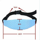 1Pcs Fixing Band Baby Kid Head Support Holder Star Print Sleeping Belt Car