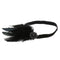 Womens Feather Headband Gatsby 20s Flapper Beaded Fascinator Wedding Bridal