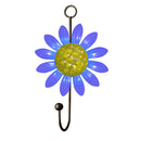 3pcs Heavy Duty Bedroom Iron Art Flower Shape Wall Mounted Coat Hook Universal