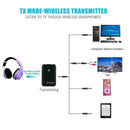 2in1 Bluetooth Wireless Audio Transmitter Receiver 3.5mm HIFI Adapter Music F6K9