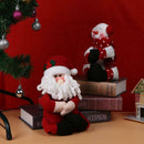 Christmas Santa Snowman Wine Bottle Cover Xmas Table Decor Party Supplies