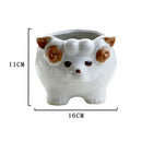 Cute Sheep Ceramic Flower Pot Succulent Plant