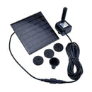 Solar Panel Power 7V Water Pumps For Fountain Pool Aquarium Garden m Pond P D9I5