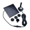 Solar Panel Power 7V Water Pumps For Fountain Pool Aquarium Garden m Pond P D9I5