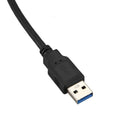 Converter cable USB 3.0 port Sata III SSD / HDD 2.5 inch, Black / anthracit T8B8