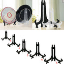 5pcs Plastic Easels Plate Stand Holders Display Easel Placecards Decor