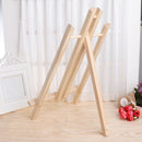 Wood Easel Advertisement Exhibition Display Shelf Holder Studio Painting St U5T2