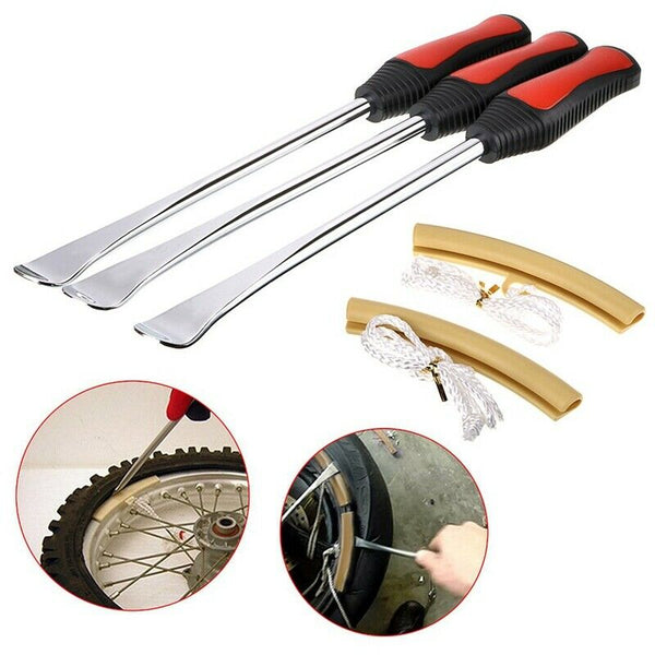 Tire Levers Spoon Set,Heavy Duty Motorcycle Bike Car Tire Irons Tool Kit G5Q6