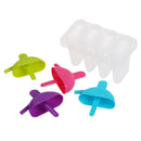 Set Frozen 4 Ice Pop Popsicle Lolly Maker Mould Mold Kitchen DIY L6N9