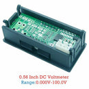 0.56inch Mini Digital LED Display 4 Bits 0-100V Voltmeter Panel Volt Voltag O4R4