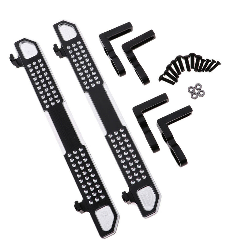 Aluminum Side Steps Rock Rails for 1:10th Scale  TRX-4 T4 RC Crawler