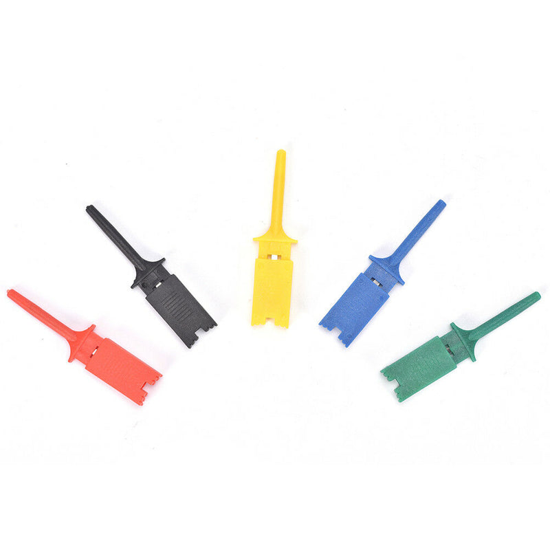 Logic Analyzer Cable Probe Test Hook Clip Line 10 channels 5 Color  JR