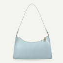 Fashion Pure Women Handbag Leather Female Small Shoulder Tote Bag (Blue)