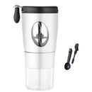 Manual Coffee Grinder,Grinding Ceramic Conical Mill,Stainless Steel Foldabl