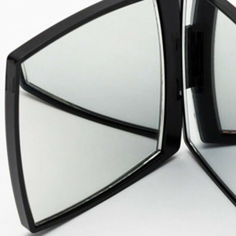 Mini Mirror Square Shape Girl Mini Double Sided Portable Mirror Pocket Make R5K8