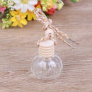 1PC 14ml car hanging empty perfume glass bottle pendant auto home ornamen`3C