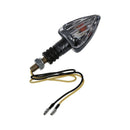 2 Motorcycle Motorbike Arrow Amber Light Indicator 12V