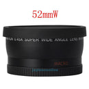 0.45x 52mm Super Wide Angle Macro Lens for Nikon 18-55mm 55-200mm 50mm
