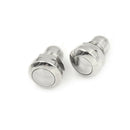 2pcs 8mm Mini Micro 2Pin Metal Waterproof Momentary Push Button Switch SEAU