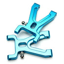 4X(Upgrade Metal Parts Front and Rear Suspension Arm Parts for Wltoys A959 R3S9)