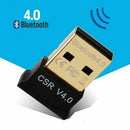 Wireless USB Bluetooth V4.0 CSR Dongle Adapter For Windows 7 8 10 PC Laptop *1