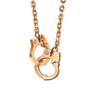 Stainless Steel Necklace Charming Pendant Necklace Long Pendant Necklace
