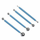 13 Piece Ball pen Dotting Tools Clay Pottery Modeling Set Rock Painting Kit J4X5