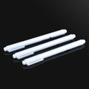 3pcs White Liquid Chalk Pen Marker For Glass Windows Plastic Pens