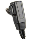Surveillance Security Clear Coiled Acoustic Air Tube Earpiece PTT for iPhon Y1K3