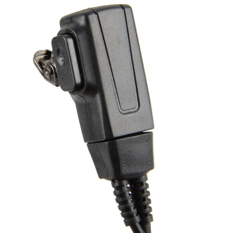 Surveillance Security Clear Coiled Acoustic Air Tube Earpiece PTT for iPhon Y1K3