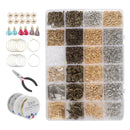 Earring Hooks 995Pcs Earring Repairring Making Supplies Set,Multiple Types in 24