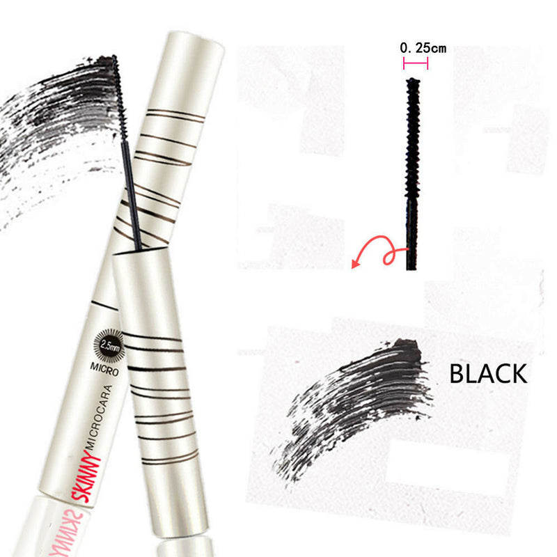 Black Skinny Mascara Long Curling Extension Length EyeLashes Cosmetic New