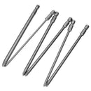 6Pcs Shank 1/4 inch S2 Steel 150mm Long Magnetic Hex Cross Head Screwdriver