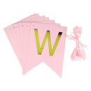 Happy Birthday Banner Flags Paper Bunting Cute Party Baby Shower Decoration