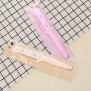 hairdressing tool barber scissor hair cut styling razor magic blade comb VAB TE