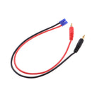4mm Banana Plug Bullet Connector to Male EC2 RC Charge Cable 16AWG 35cm