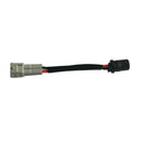 2pcs T10 W5W Socket to KET Male Cable Wire for LED Halogen Clearance Light