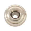 Chrome Mushroom Headband Button for Mandolin Guitar