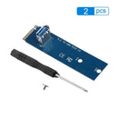 2pcs M.2/NGFF to USB3.0 PCI-E X16 Converter Adapter Mining Graphic Card