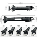 Window Glass Glue Angle Scraper Edge Adhesive Residue Caulk Tool Bathroom