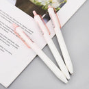 12pcs 0.5mm Gel Pen w/ Black Refills Neutral Pens Office School Writing Supplies