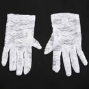 New Elegant Ladies Short Lace Gloves Costume, Available in White