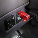 12V 20A Red Cover LED Light Rocker Toggle Switch SPST ON/OFF Car Marine Boat FT