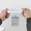 Practical 3 White Punch-Free Soap Boxes With Hooks For Bathroom Useful