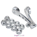 2pcs Universal Aluminum Alloy Car Billet Window Handle Winder Crank Truck Pickup