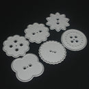 6pcs Button Cutting Dies Stencil Metal Scrapbooking Card Decoration Craft